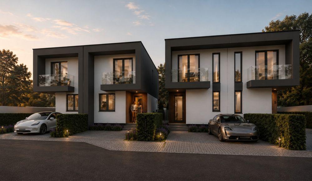 Duplex in curs de constructie in cartier AFI ARED