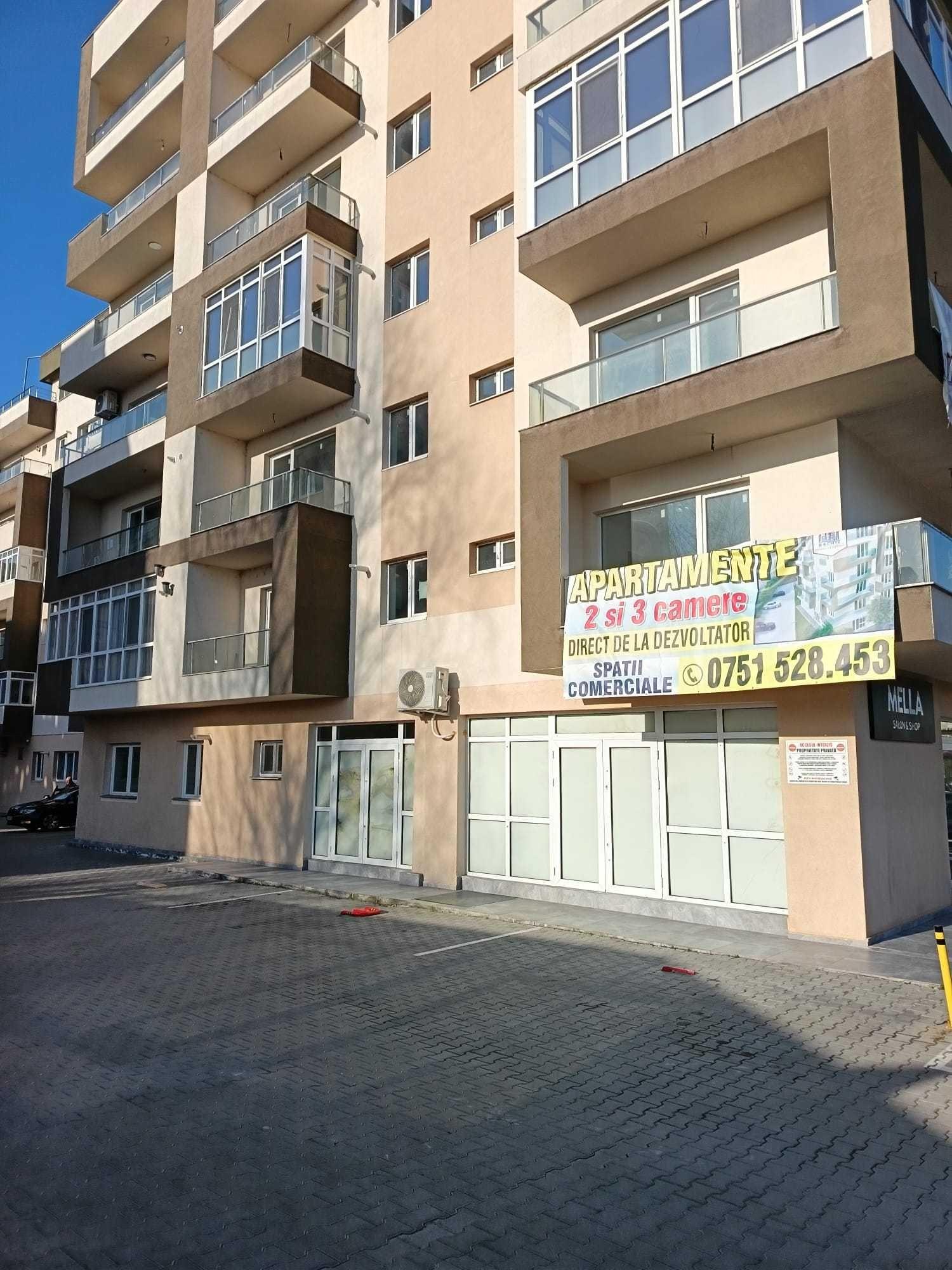 Spatiu pentru servicii inclusiv medicale - parter bloc nou.