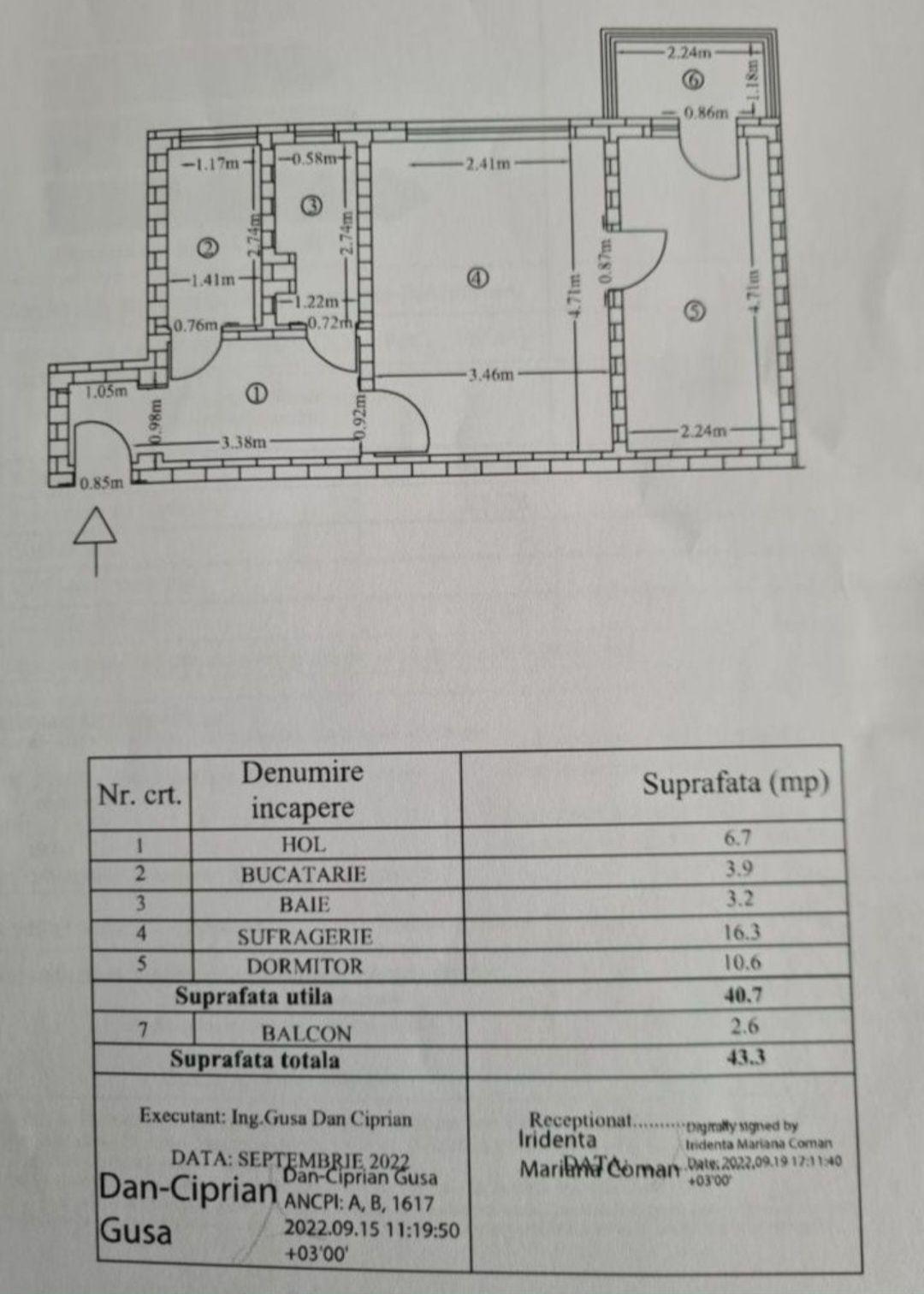 Apartament 2 camere