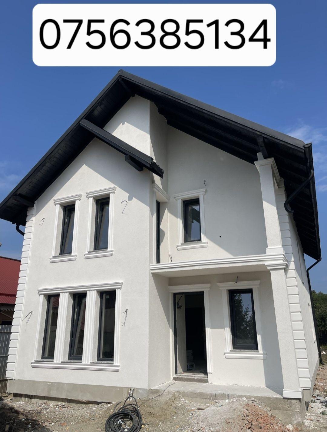 Vila ,casă noua cu 4 dormitoare Serbanesti zona Calea Romanului Piazzetta 612 mp teren