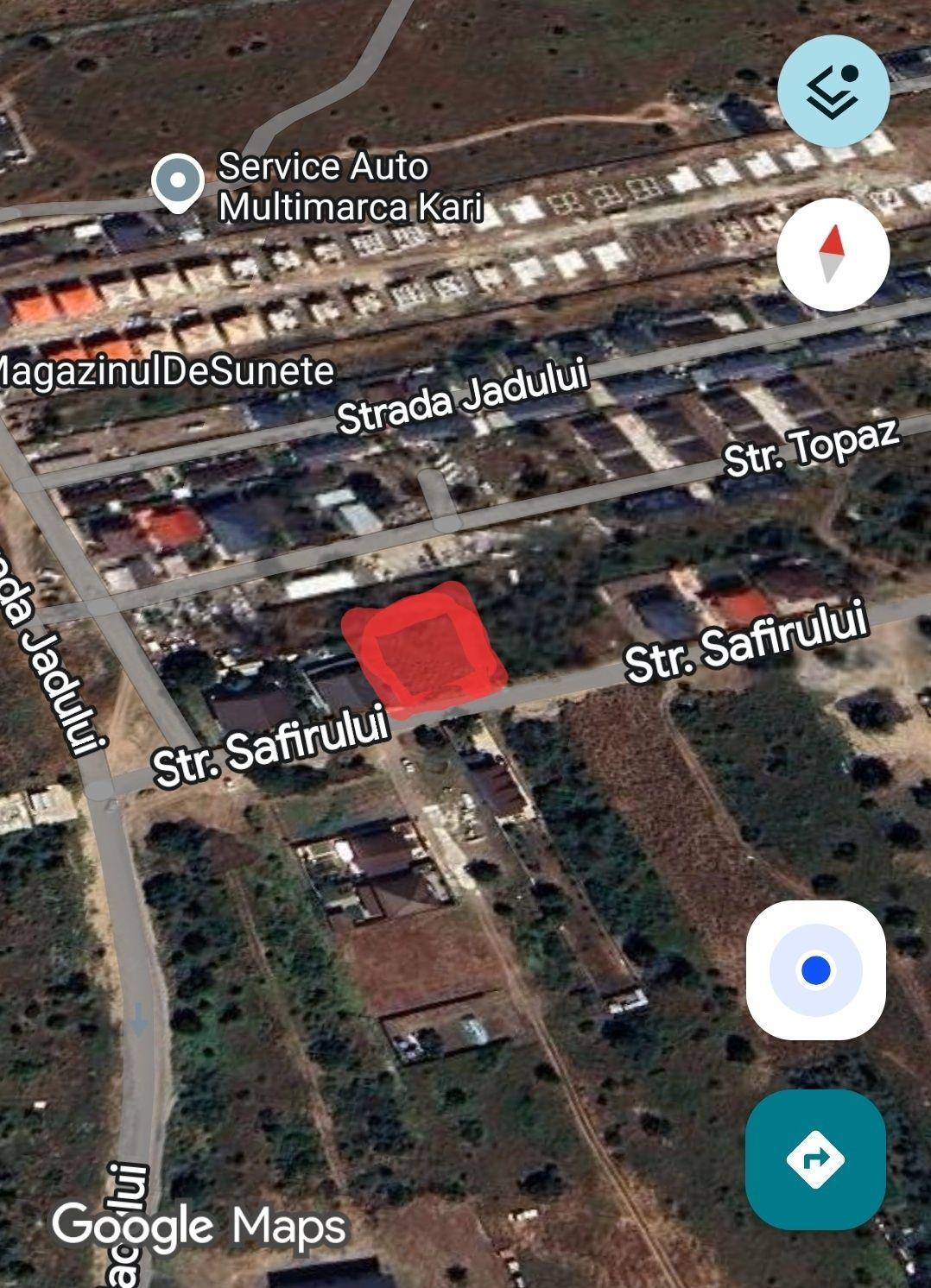 Teren de închiriat strada Safirului nr 50, Bragadiru. - imagine 1