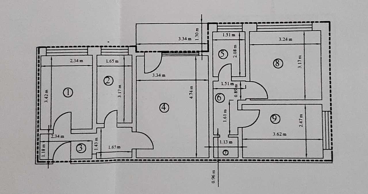 Apartament cu 4 camere in zona Darmanesti - imagine 1