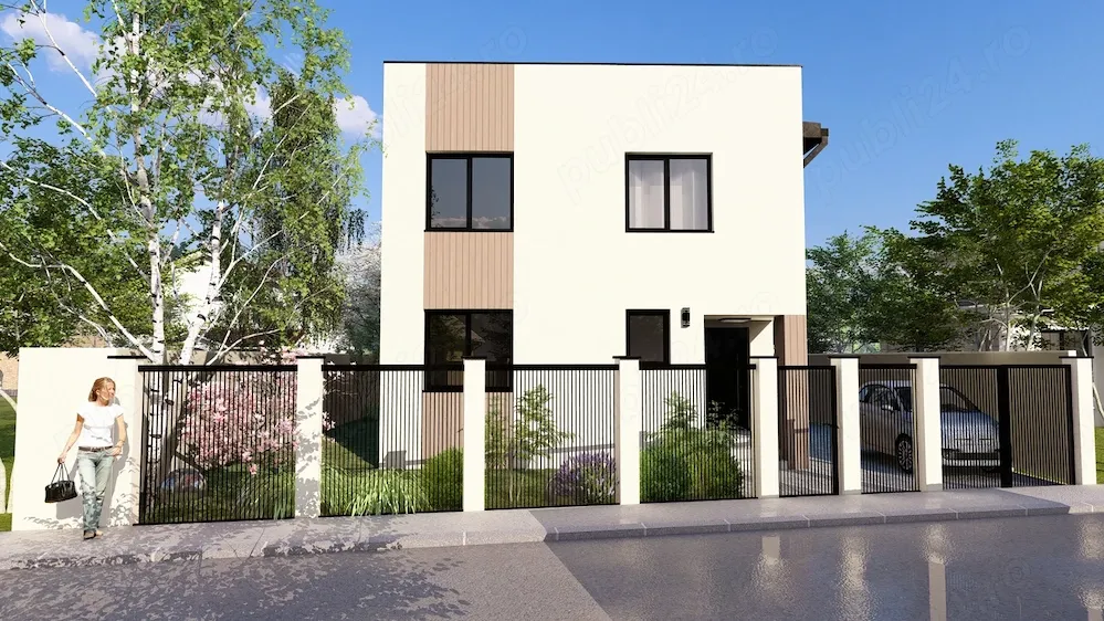 Casă P+1, 140 mp, teren 300 mp, deschidere la lac   Dobroești   Pantelimon, la 2,4 km de metrou - imagine 1