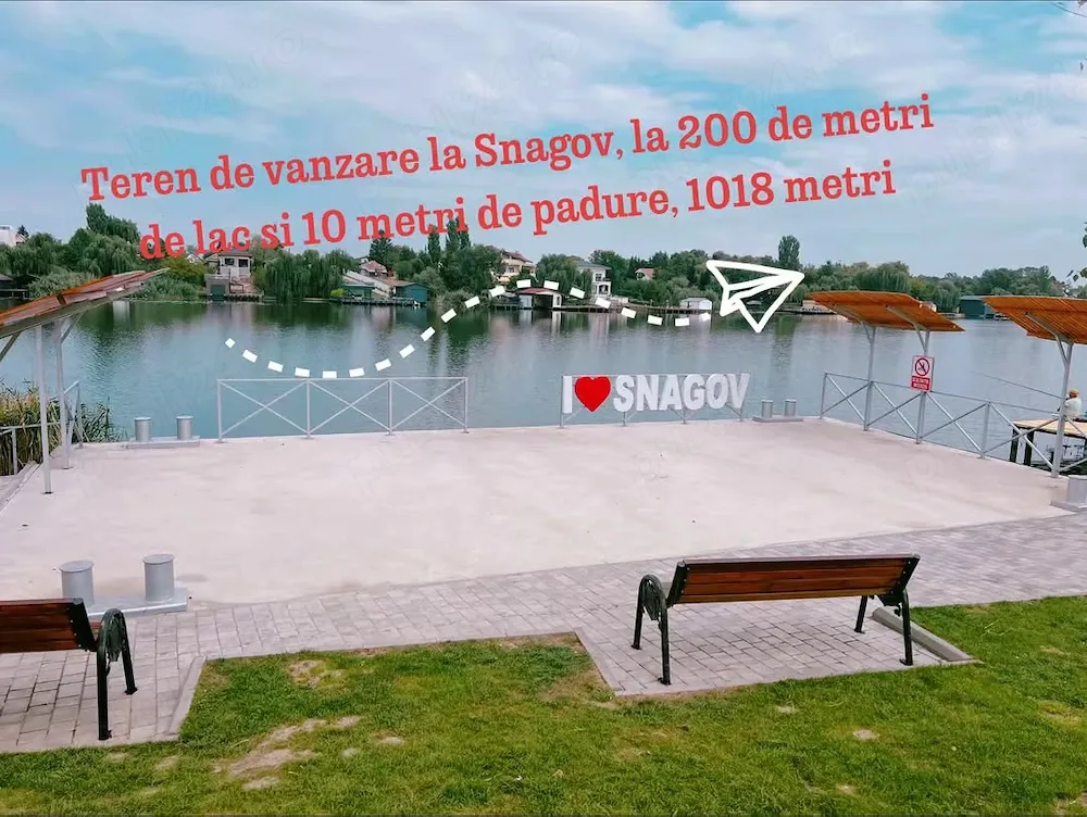 Teren de vanzare la Snagov - imagine 1