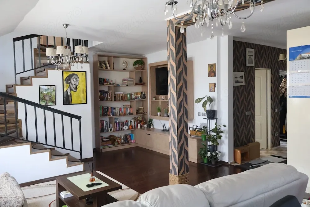 Apartament pe 2 niveluri, 113 mp, 3 dormitoare, parcare subterană   Baciu - imagine 1