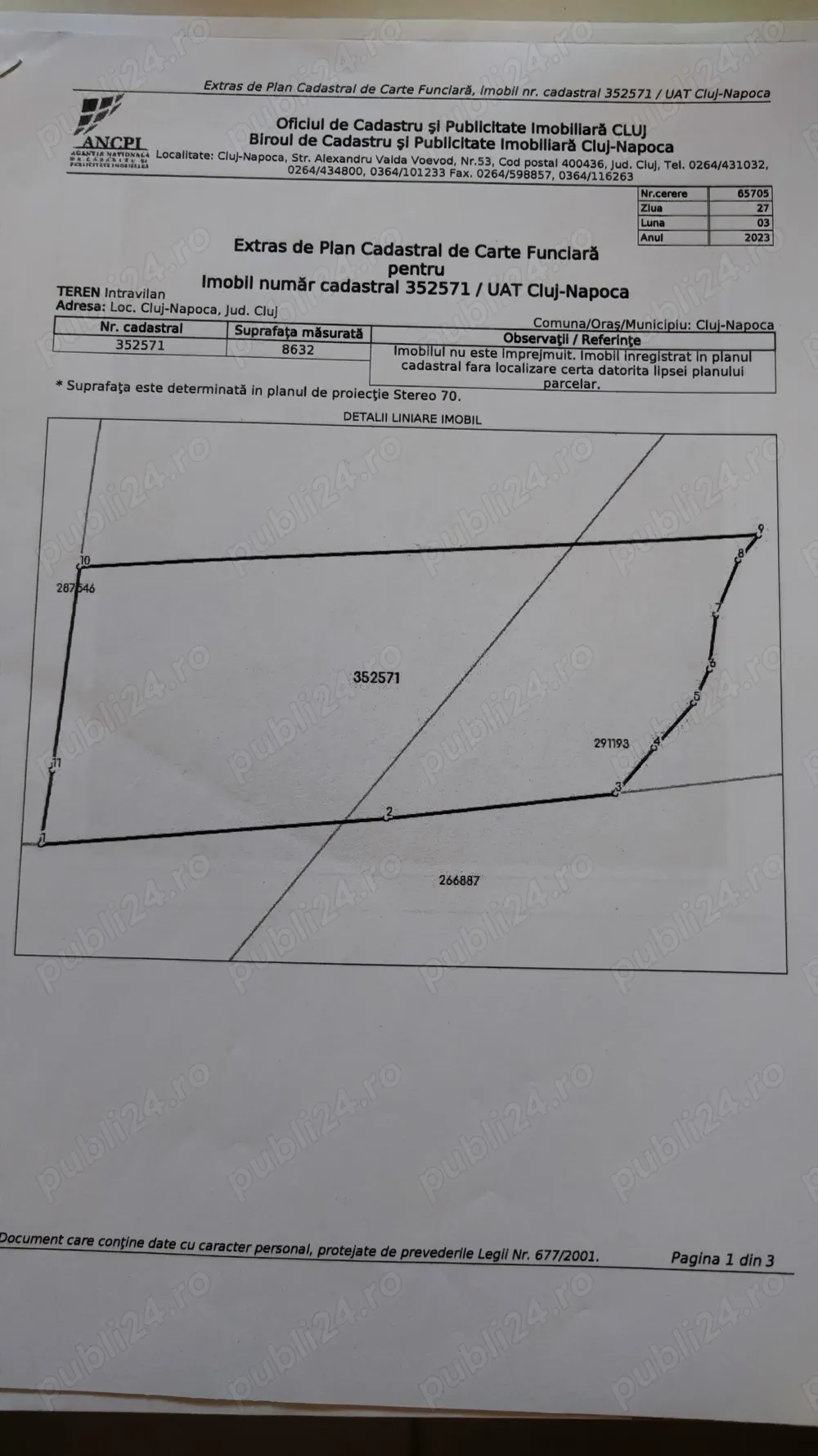 teren intravilan 8632 m2 - imagine 1