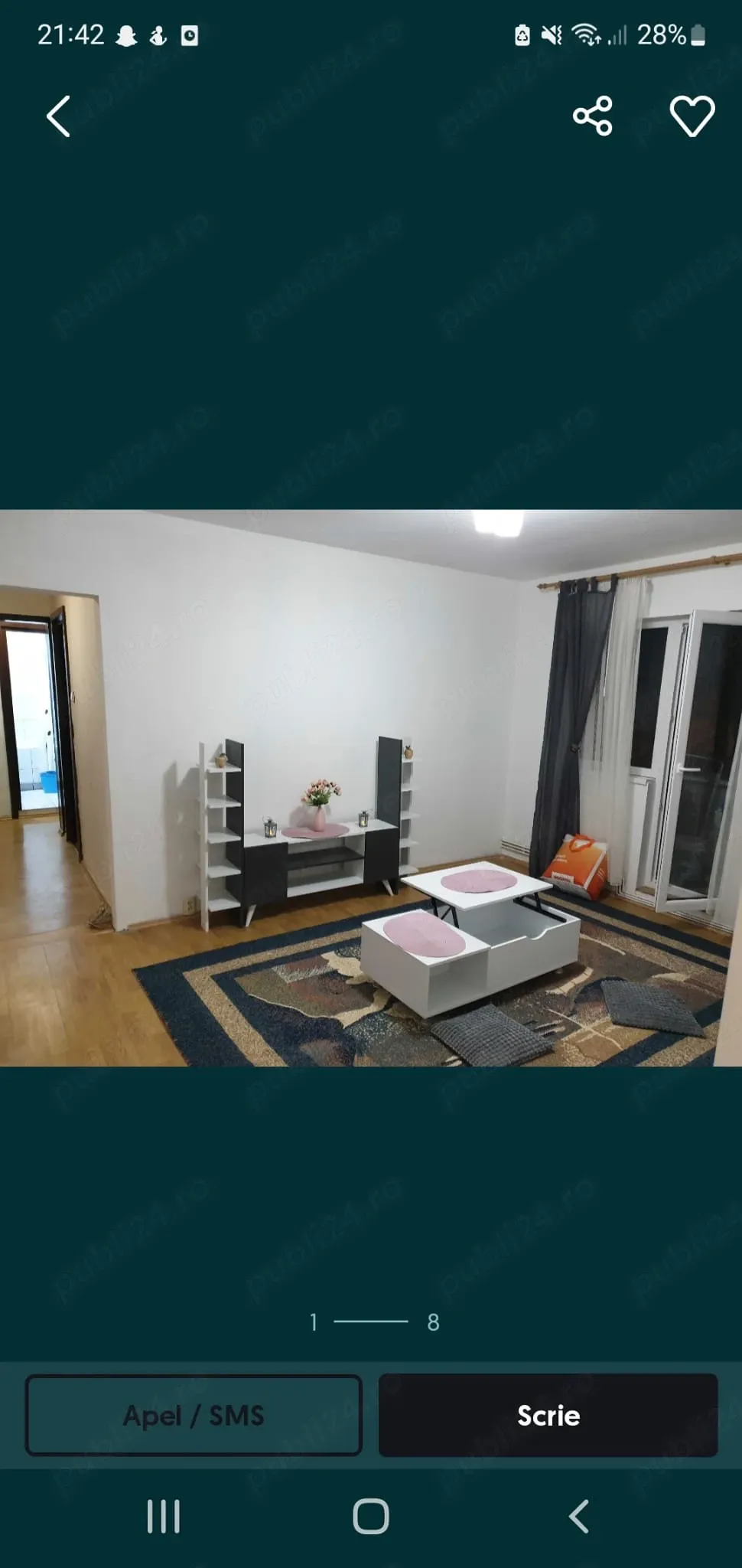 Inchiriez apartament 4 canere(3 dormitoare) in Manastur  , zona linistita - imagine 1
