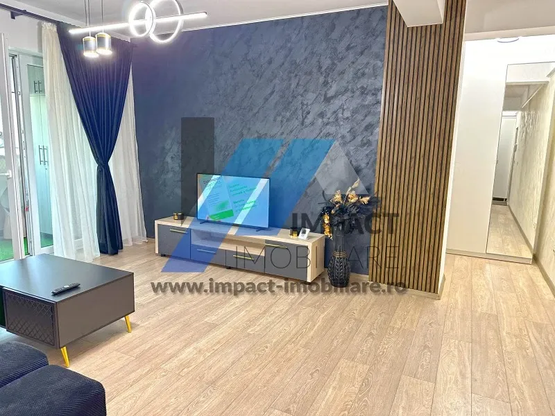 2 camere mobilate si utilate LUX, Brazda, etaj2 cu lift, centrala termica, bloc nou - imagine 1