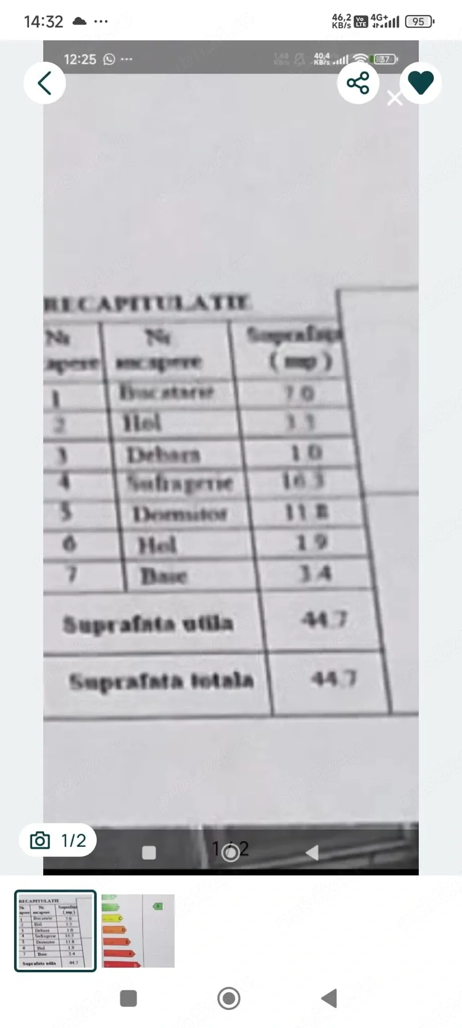 Apartament 2 camere Brazda - imagine 1