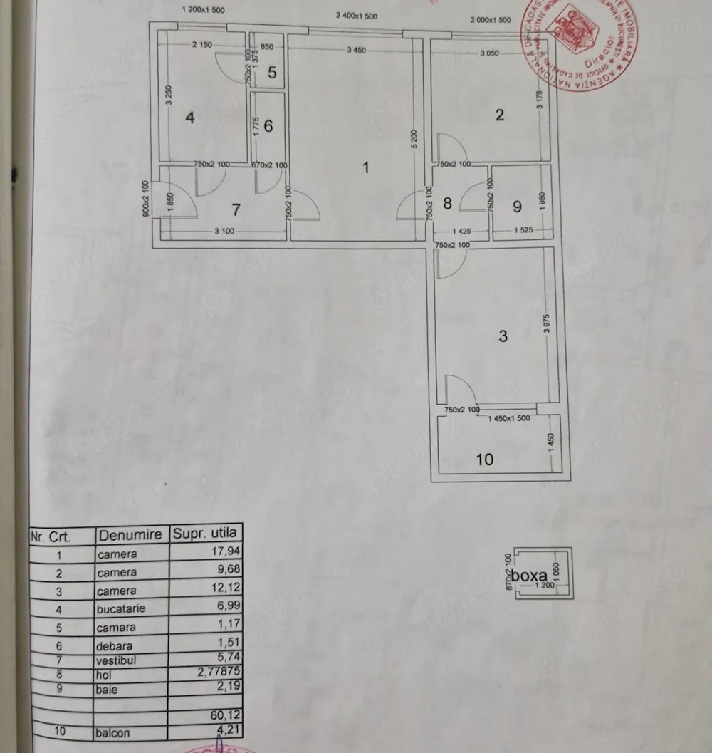 Apartament 3 camere Titan - imagine 1