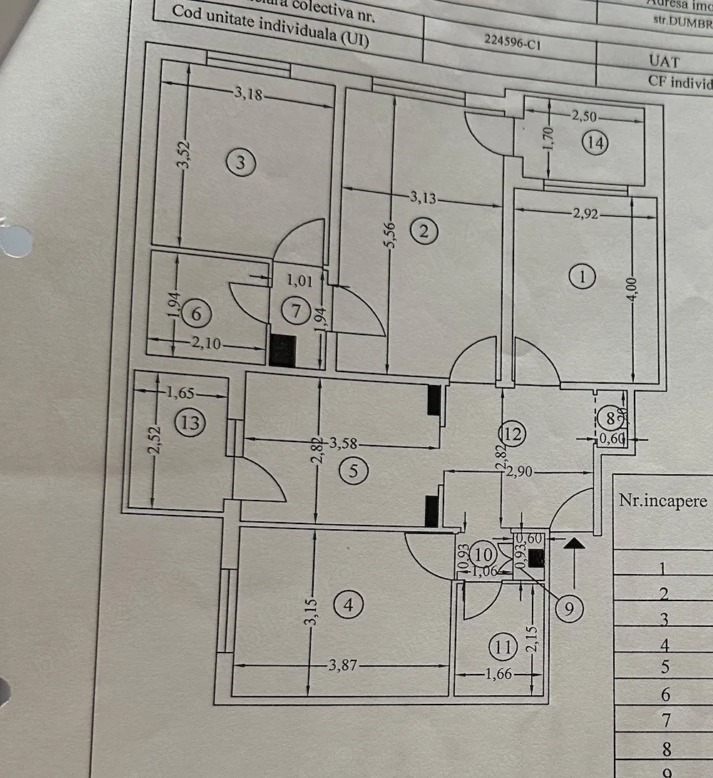Apartament 4 camere - imagine 1
