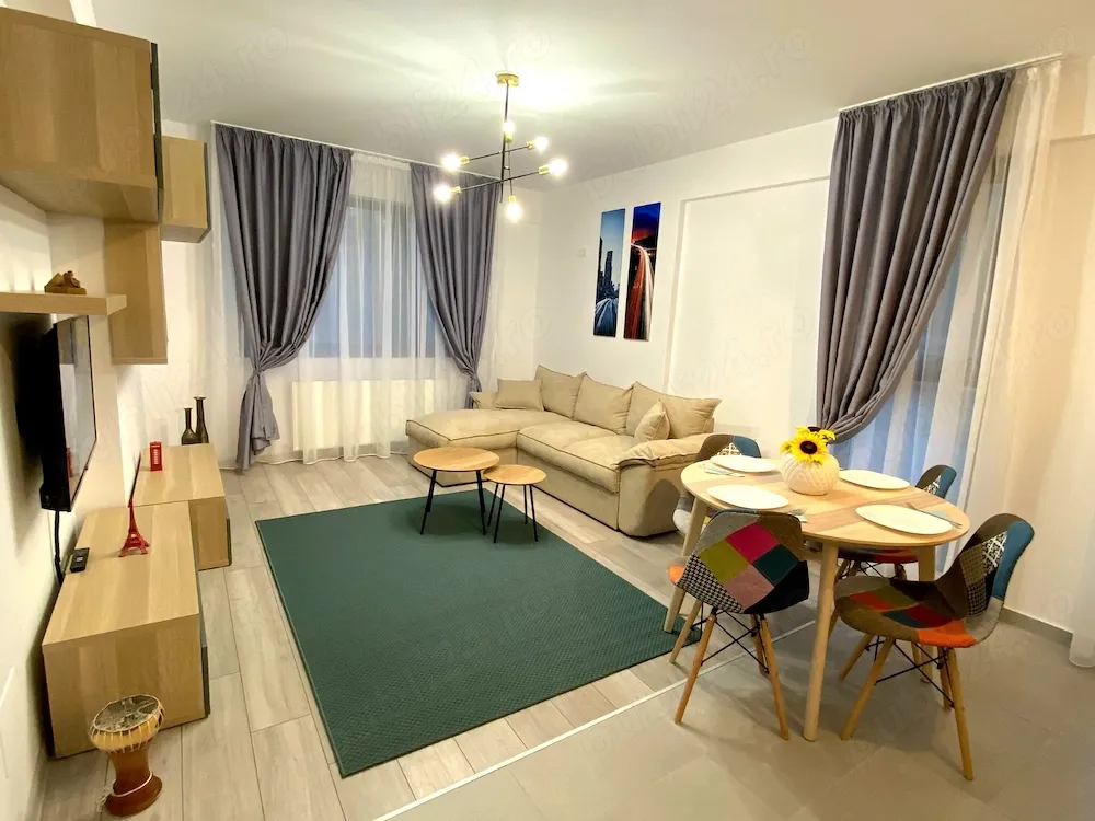 Direct proprietar | Inchiriez apartament 2 camere modern + loc de parcare | Uverturii Residence 2020