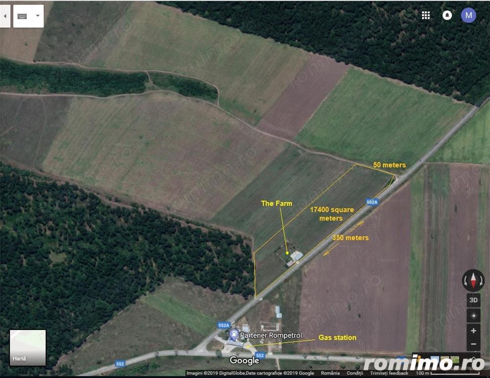 Vand teren padurea Bucovat - 9 km de Craiova - cu deschidere de 350m la drum judetean