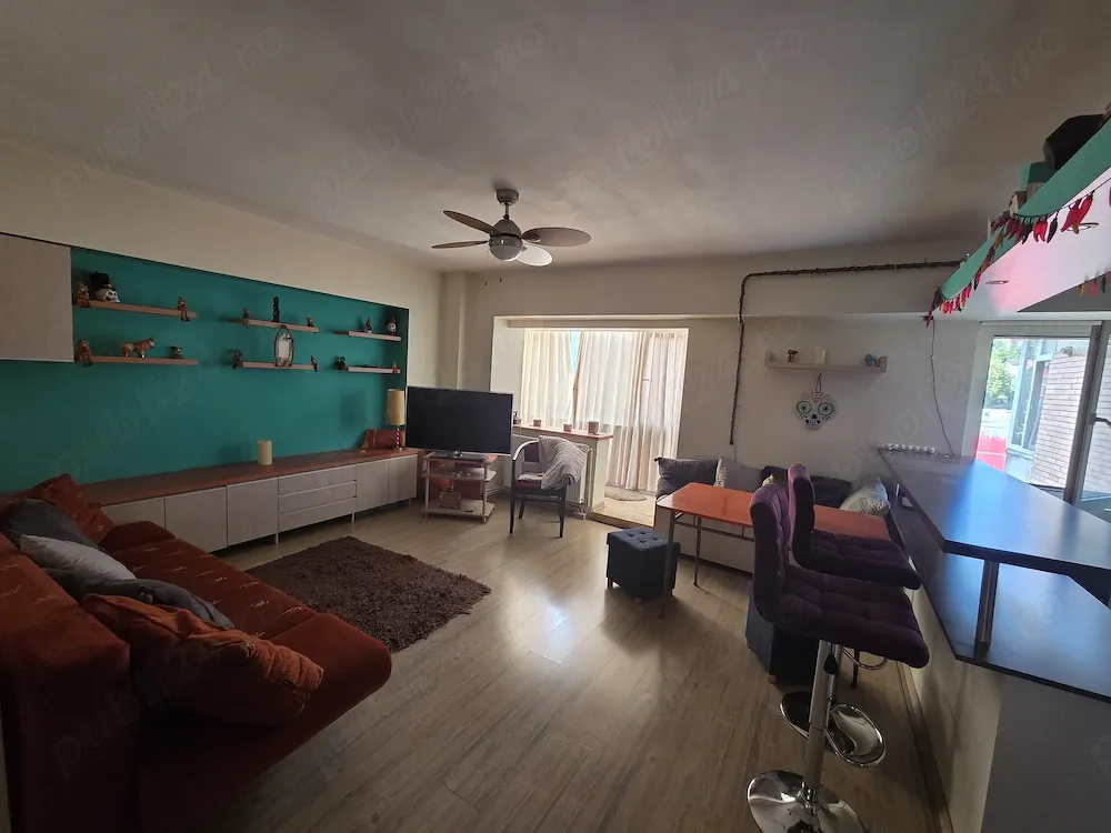Închiriere apartament 1 cameră, 44 mp, open space zona Garii fosta Billa - imagine 1