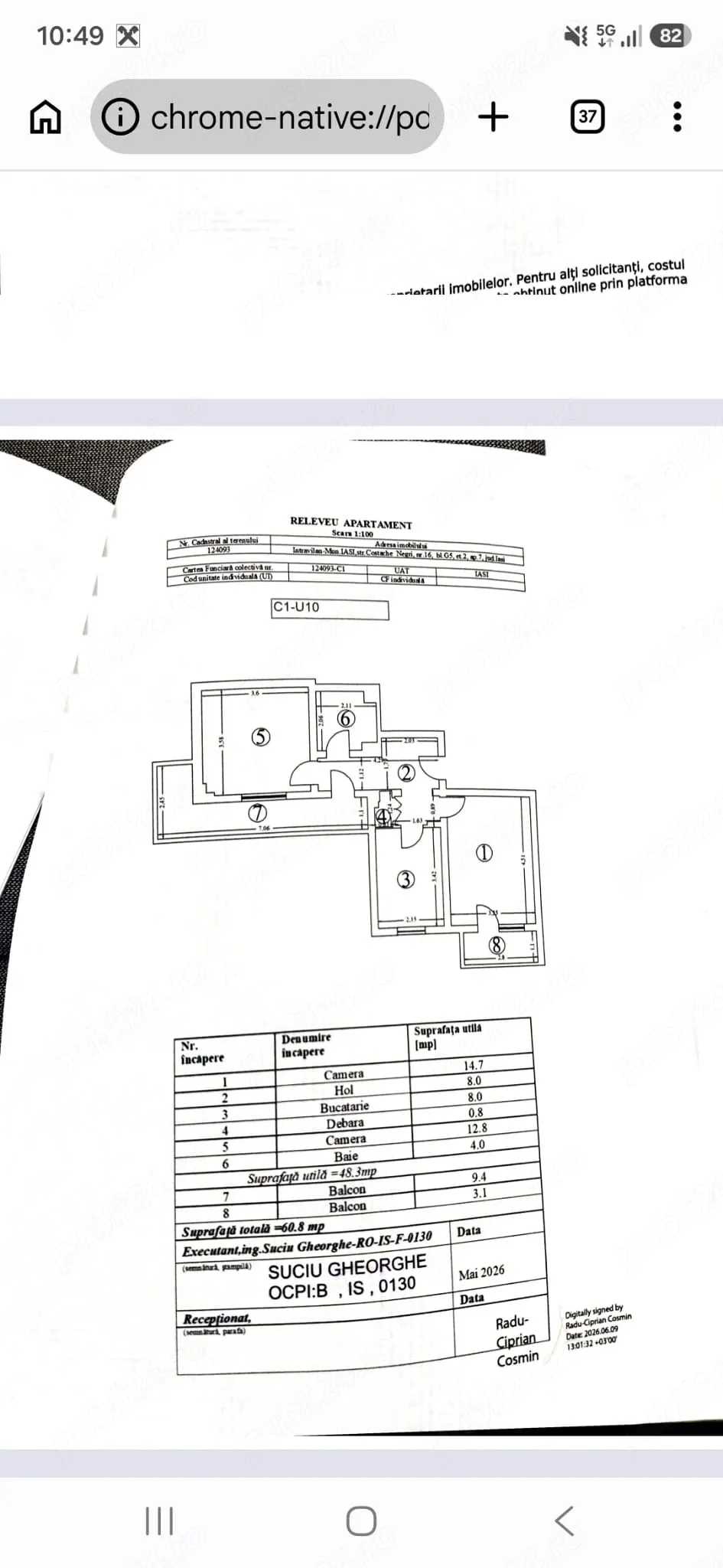 Vând apartament  Iasi  Zona Hala Centrală - imagine 1