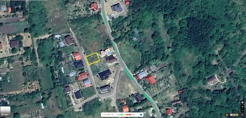 **Vând teren construibil 350 mp   Copou, zona Viticultori, Iași**