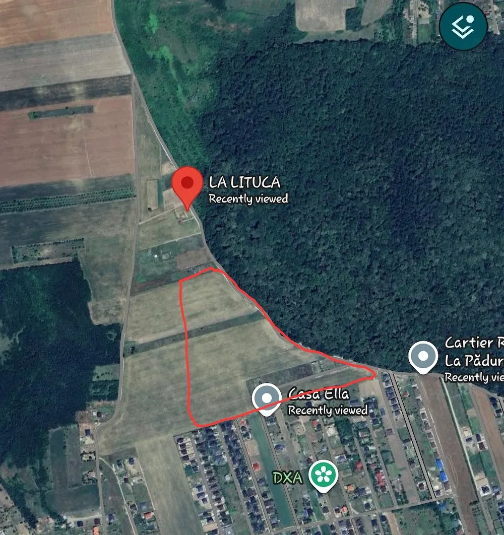 Caut Teren Padurea Uricani Valea Ursului