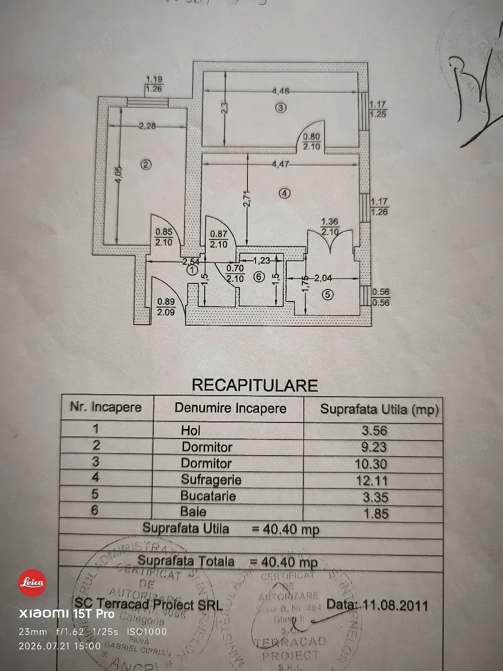 Apartament 3 camere Trivale - imagine 1