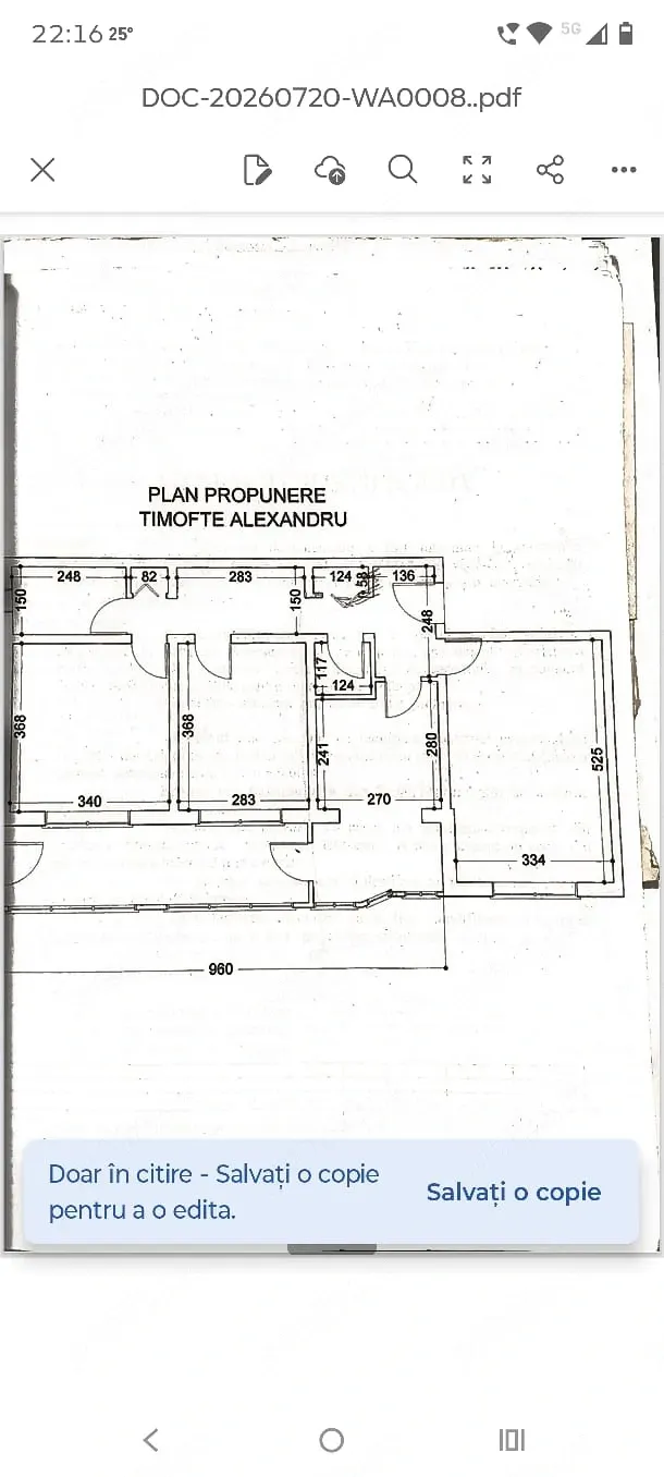 Apartament 3 camere parter cu balcon IREG pregatit de renovare 130000 euro - imagine 1
