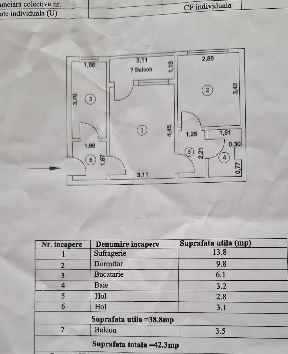 Apartment 2 camere Braila