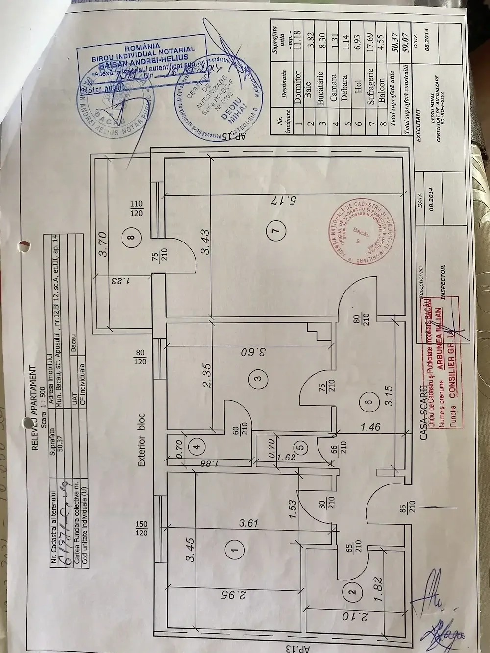 2 camere decomandat-de vanzare - imagine 1