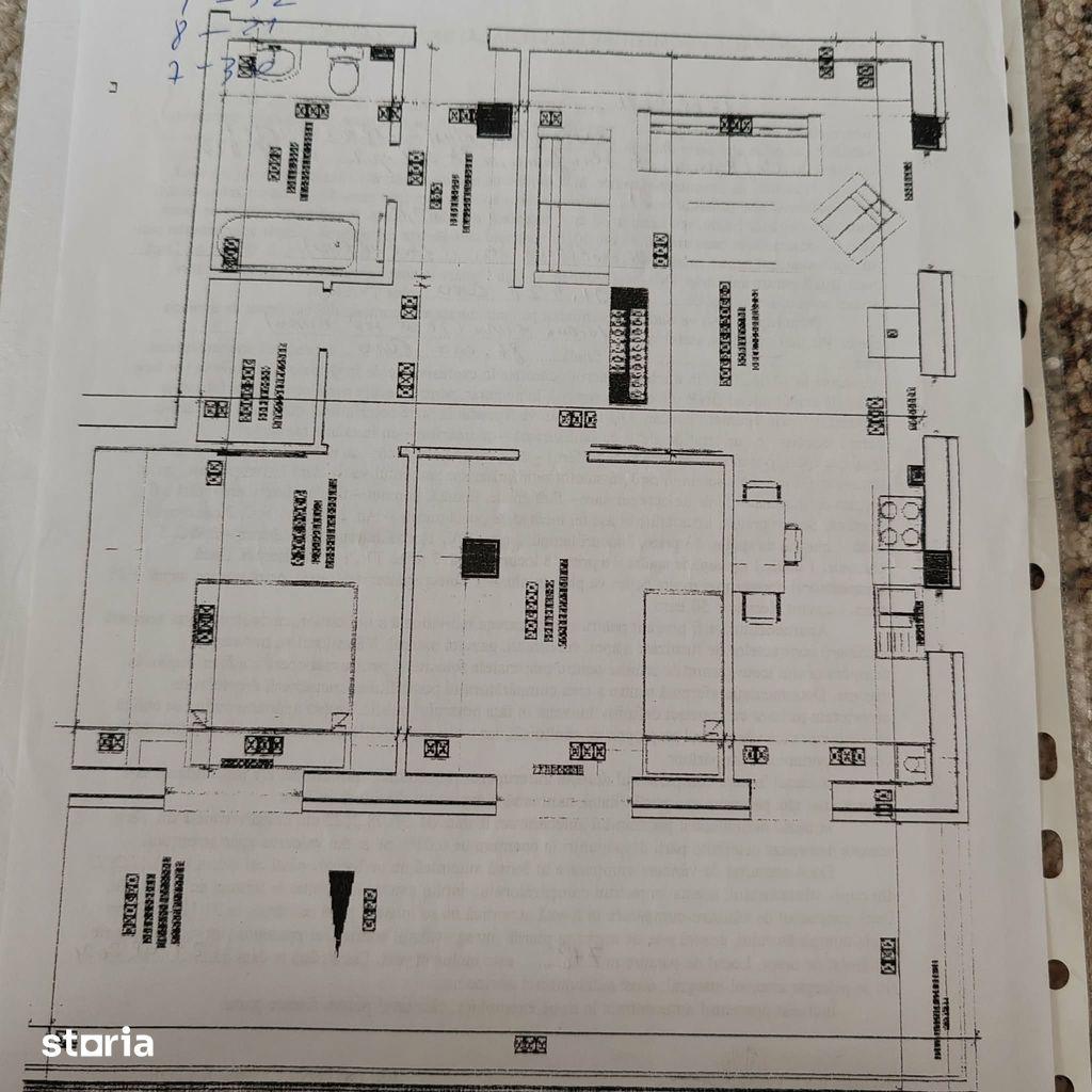 PROPRIETAR Apartament cu 3 camere 70mp, terasa 28mp, Baciu