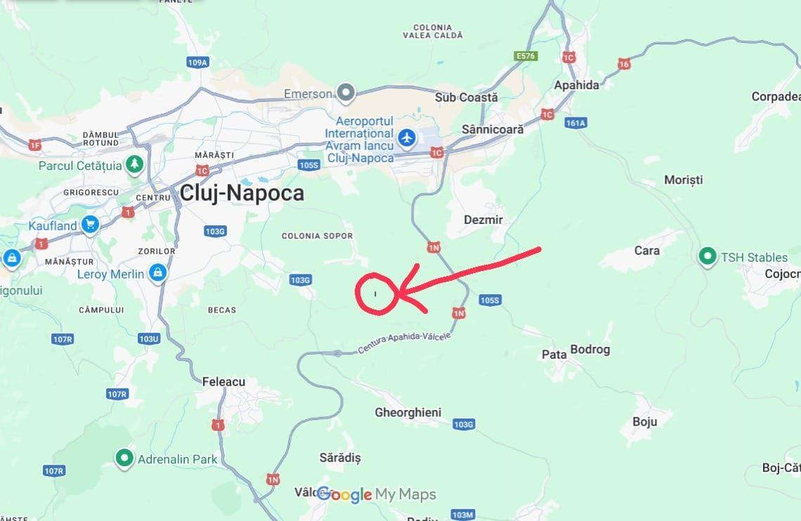 Teren intravilan 4.300 mp - Cluj-Napoca - Zona Sopor