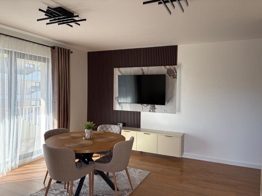 Închiriez Apartament premium 3 camere cu balcon panoramic 28 mp + parcare inclusă | Florești – str. Eroilor