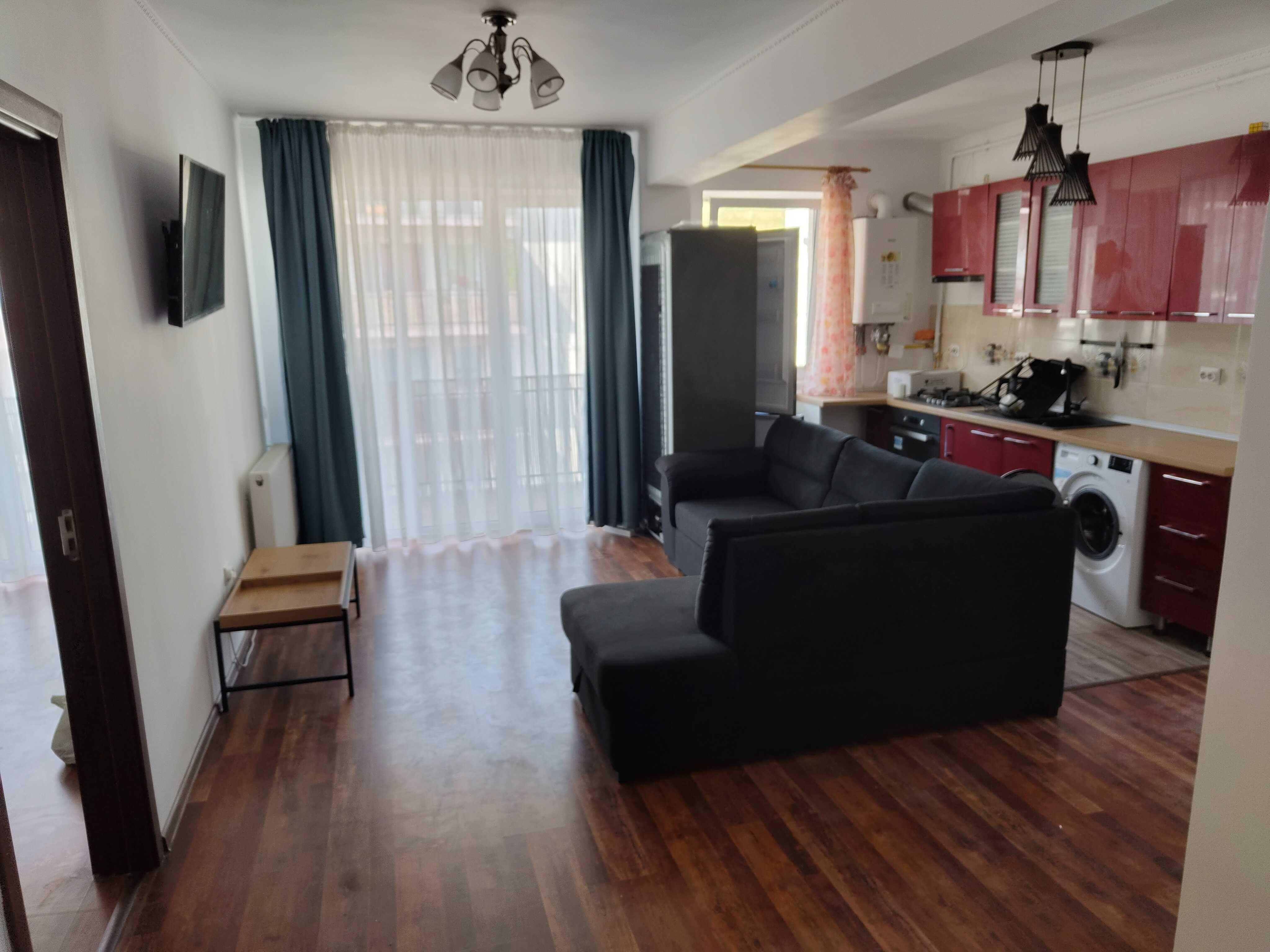 Inchiriez apartament/2 dormitoare, living+bucatarie, 1 baie, 2 balcoane/str. Garbaului/parcare subterana/zona linistita