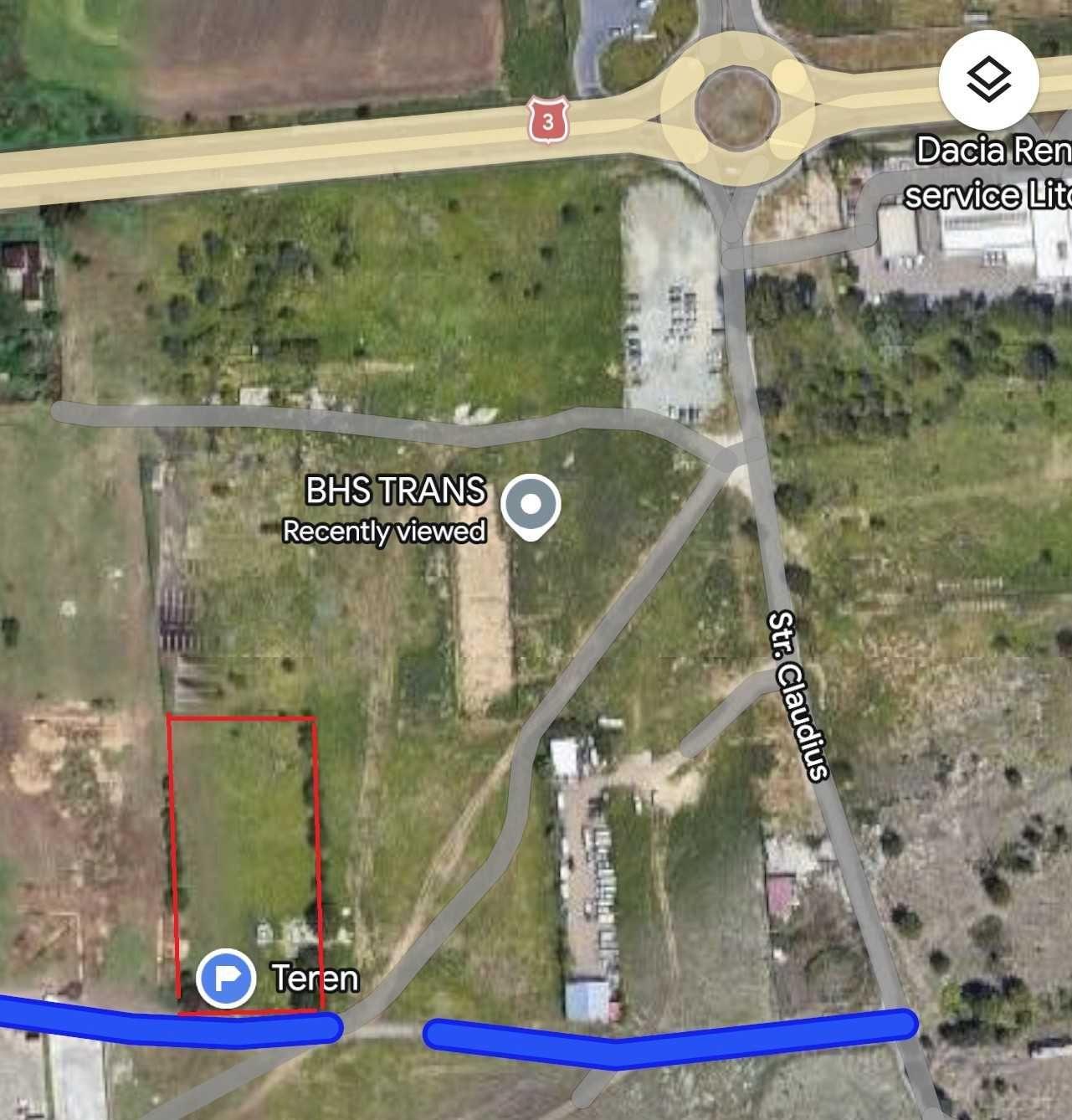 Teren intravilan 5.000 mp | Front 50 m | Zona Ancora – BHS Trans, Constanța