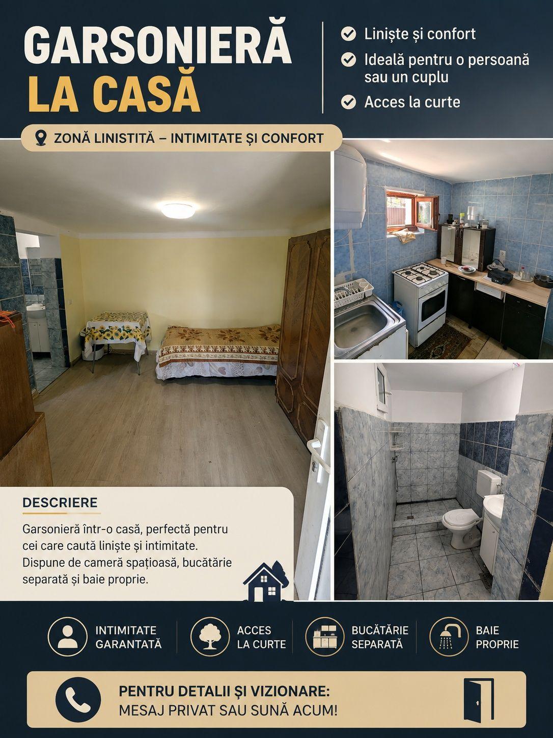 Garsoniera la CASA
