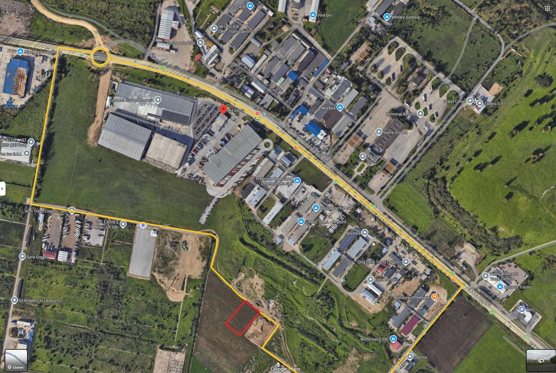 Teren 4.000 MP – Zona Calea Borșului 37, Oradea – Oportunitate investitie