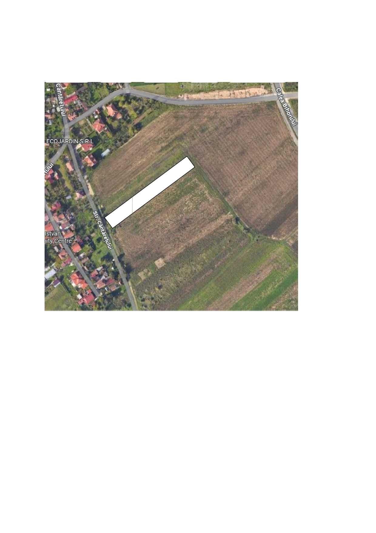teren 1800 mp in Episcopia pe str. Cantaretului