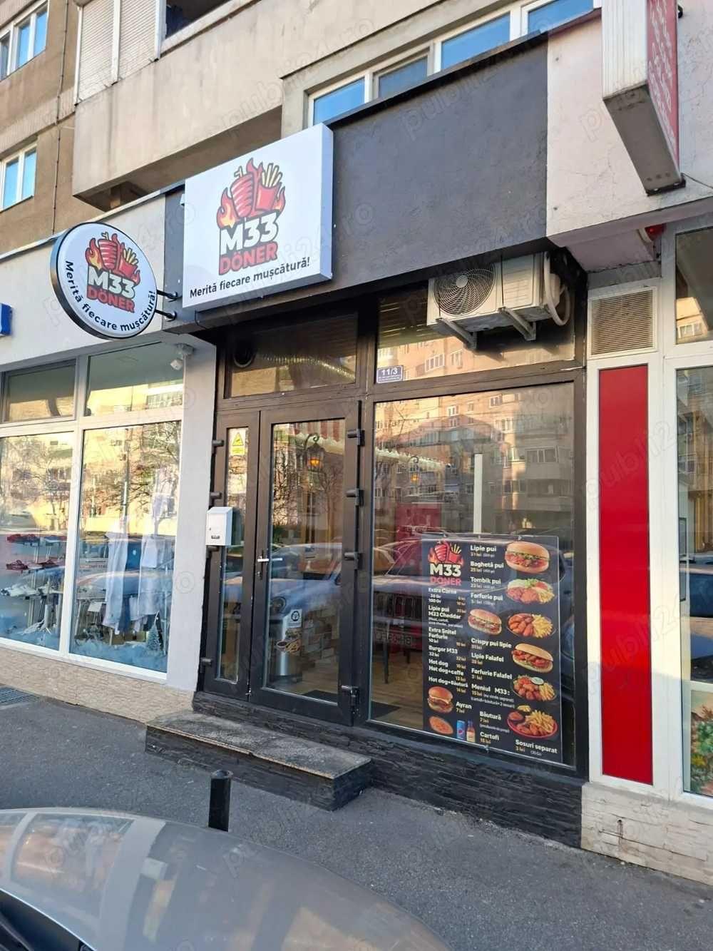 Chirie spatiu alimentatie publica