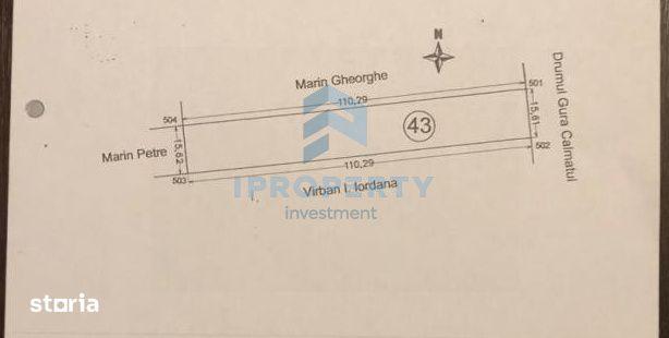 Teren | Pallady | 1722 mp | Deschidere stradala