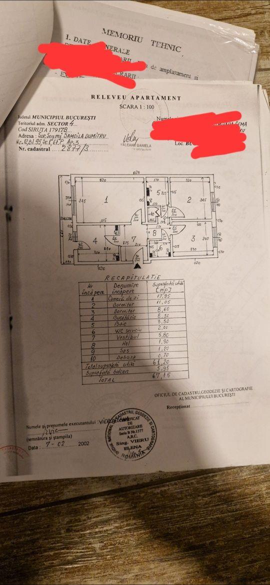Apartament 3 camere