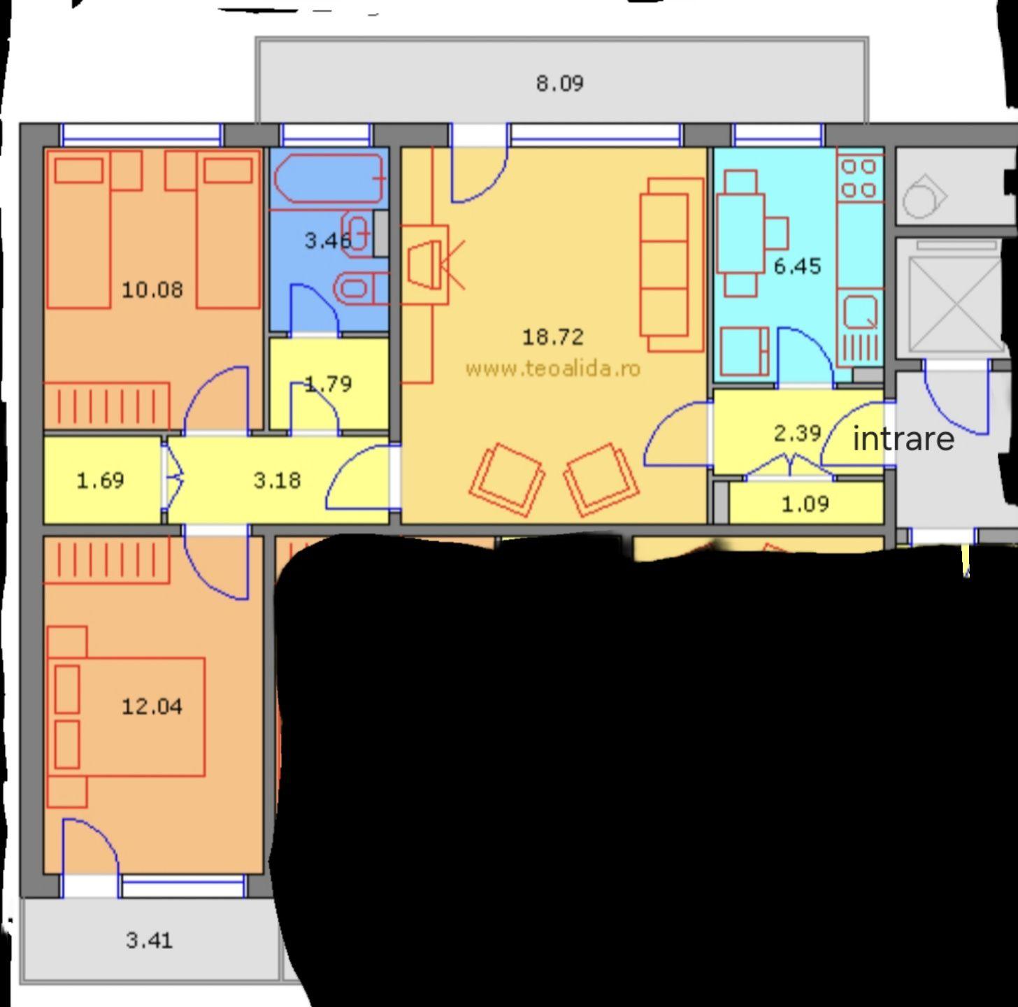 Vand apartament Drumul Taberei - Hanul Drumetului