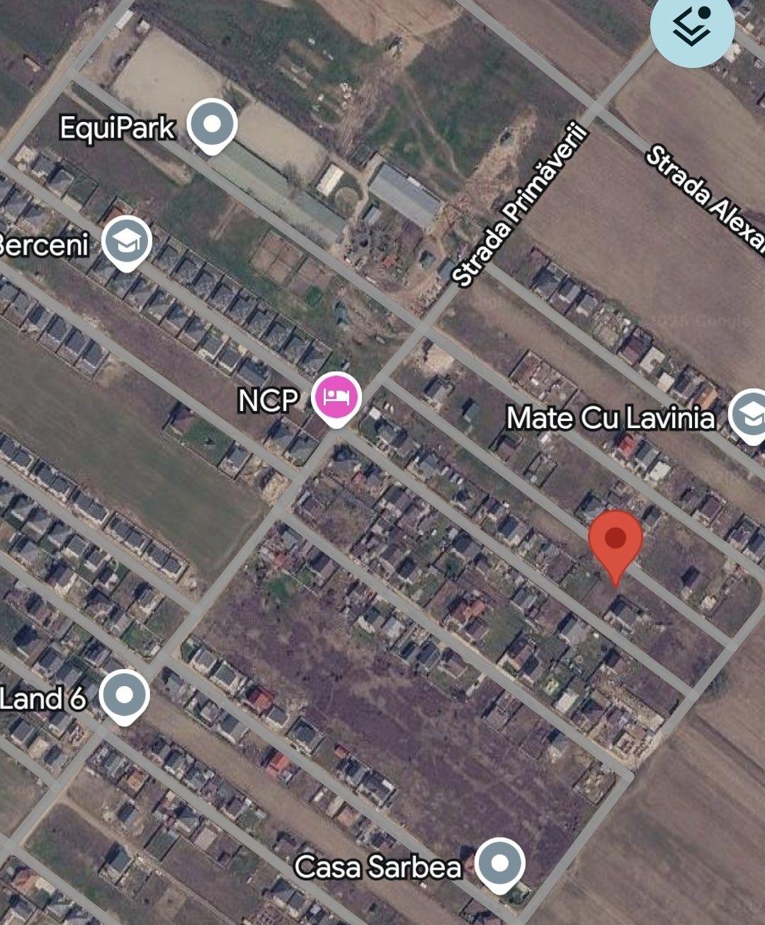 Teren între case 400 mp si 3 minute pana la bulevard