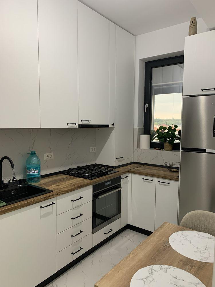 Apartament 3 camere nou complet mobilat
