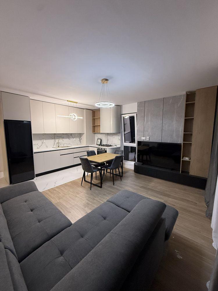 Apartament 3 camere de vânzare – Tunari | Nou, complet mobilat și utilat | Etaj 1/2 | Loc de parcare - imagine 1