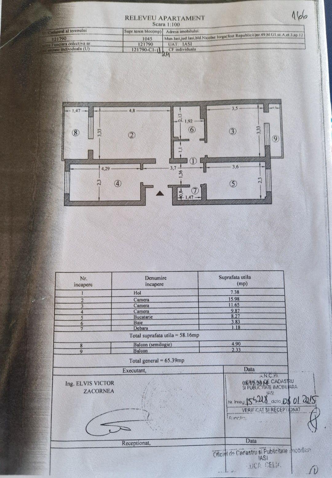 Apartament de vanzare