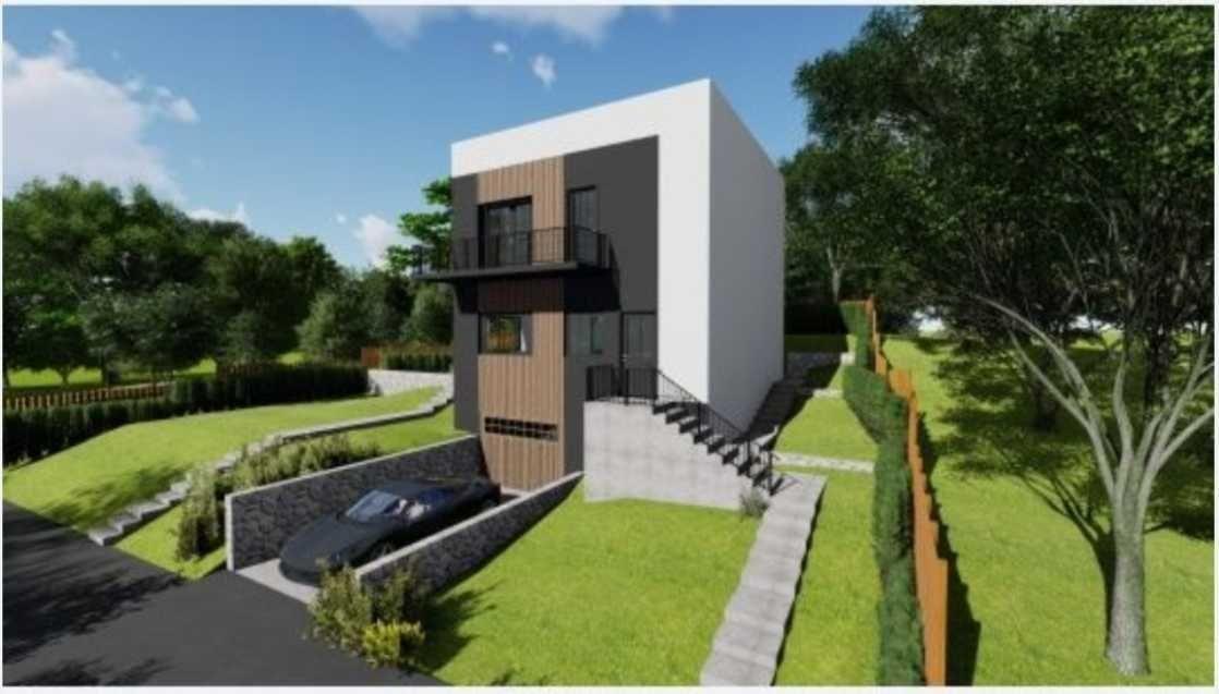 TEREN ultracentral IAȘI + PROIECT & AUTORIZAȚIE vila / sediu / clinica - imagine 1