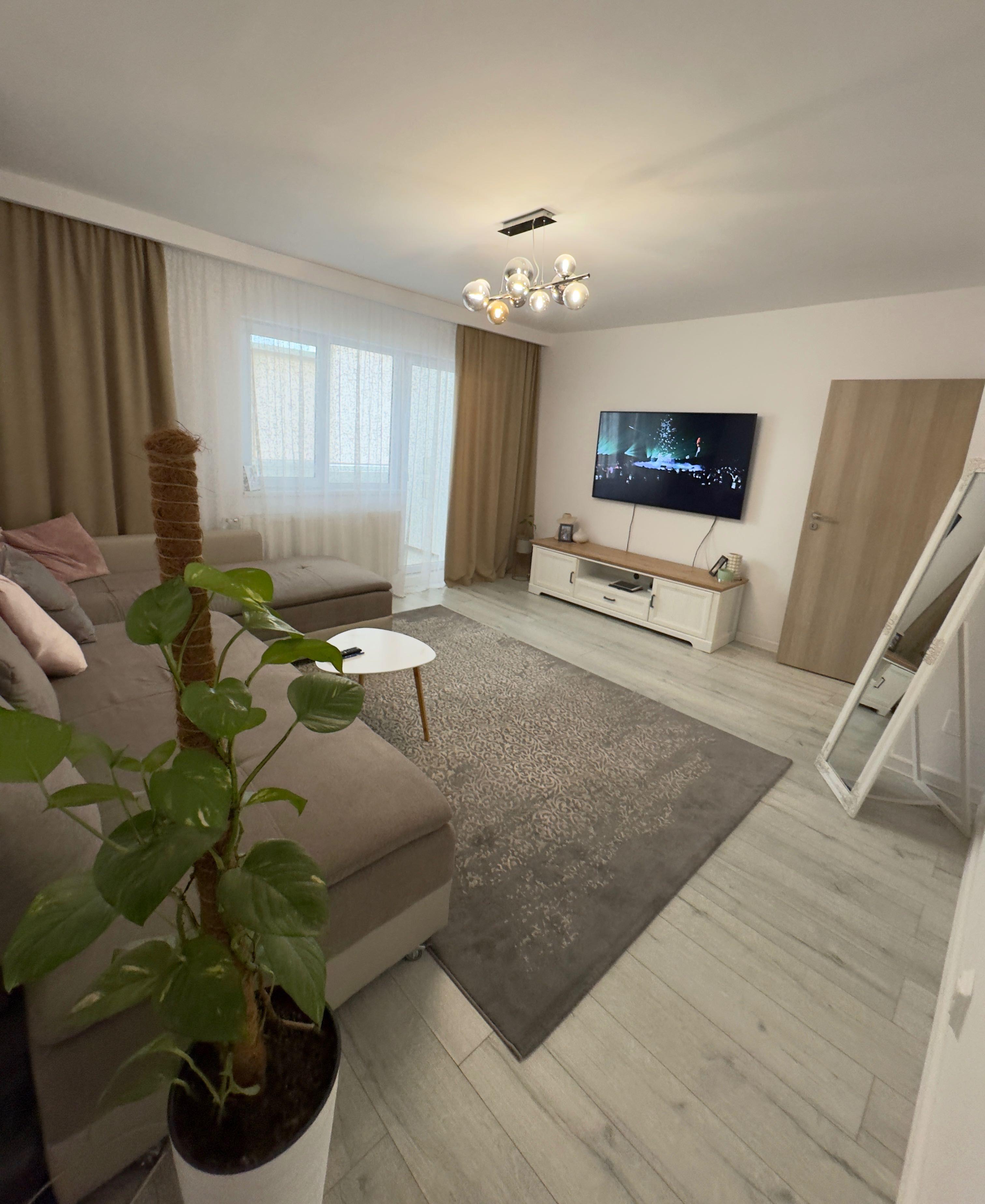 Apartament 3 camere decomandat Bragadiru | bloc 2020 | 2 băi | balcon mare