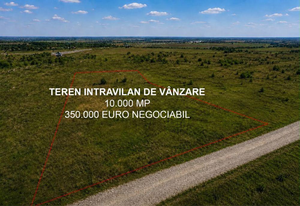 Teren intravilan de vânzare – 10.000 mp – Balotești | Zona Zincherei