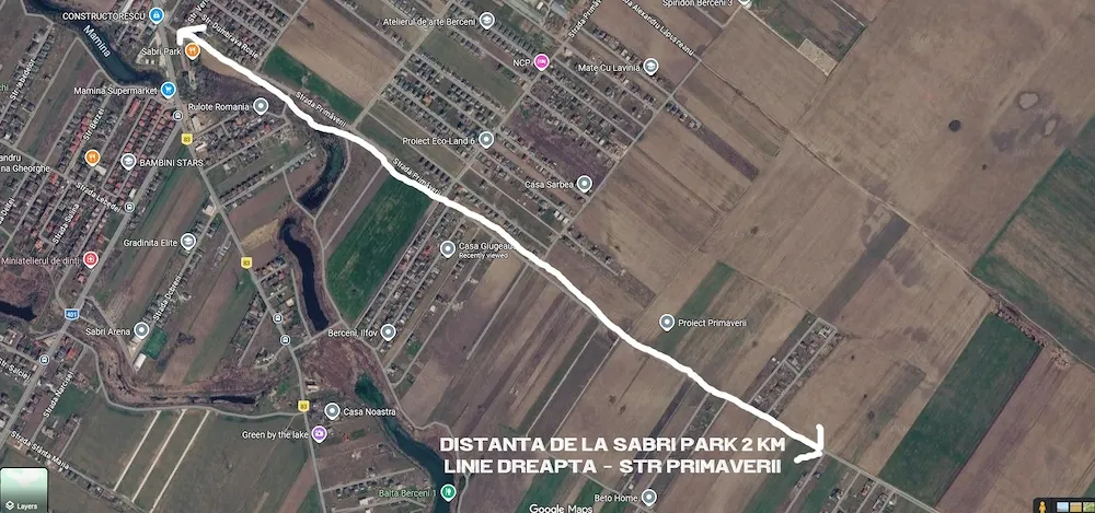 Vand teren 278 mp com Berceni str Primaverii 2 km de Sabri Park