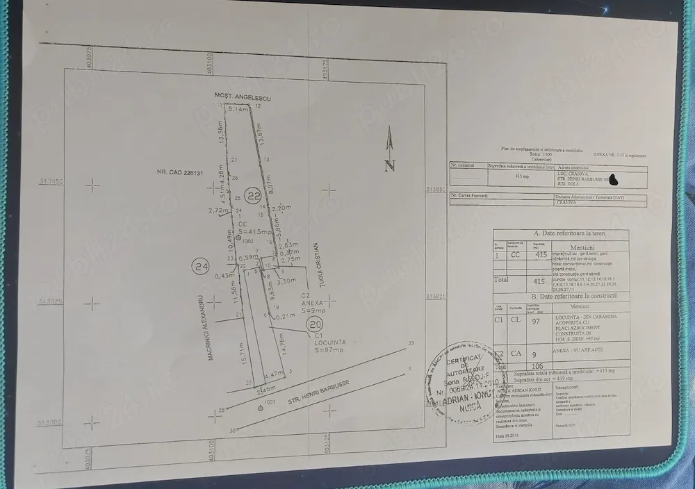 Vand Casa 97 mp construiti, 415 mp teren, Facultatea de Agronomie