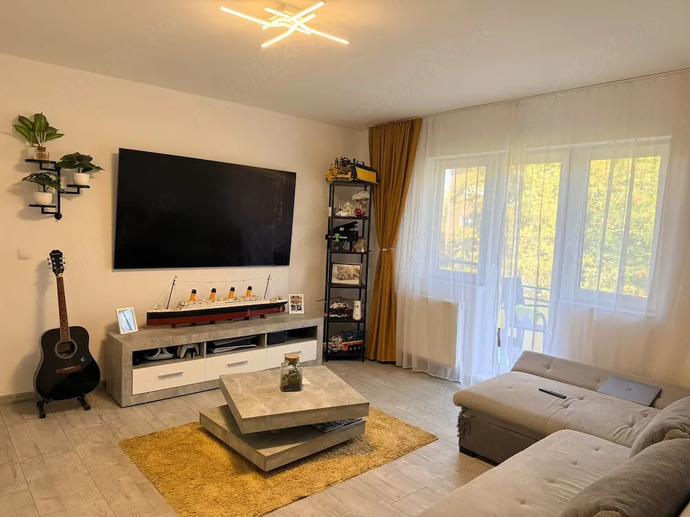 Apartament 2 camere tip Q 52mp + balcon | complet mobilat si utiliat | gata de mutare