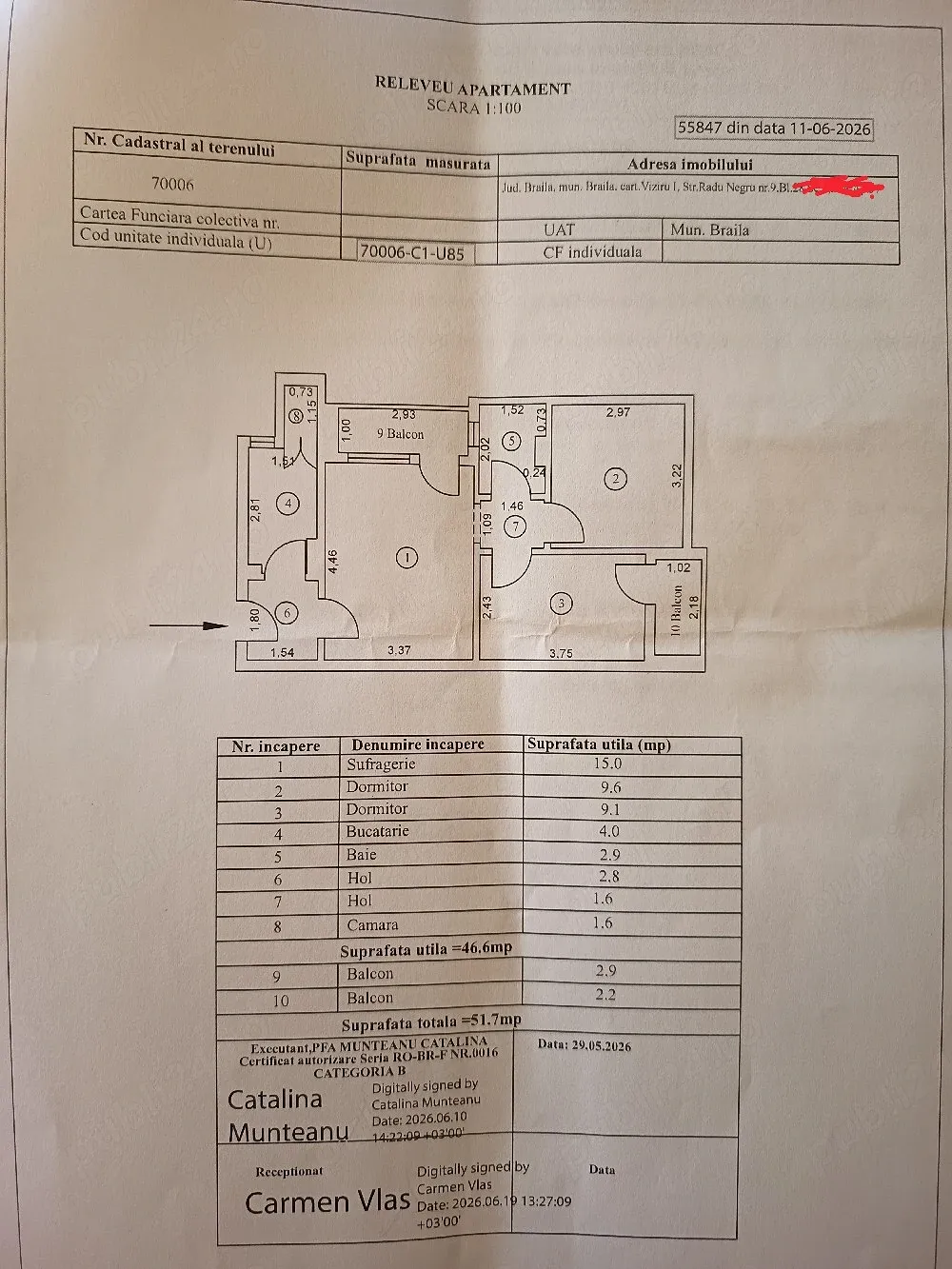 Vand apartament!