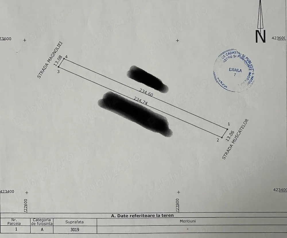 Teren intravilan de vânzare în Cazasu, Brăila