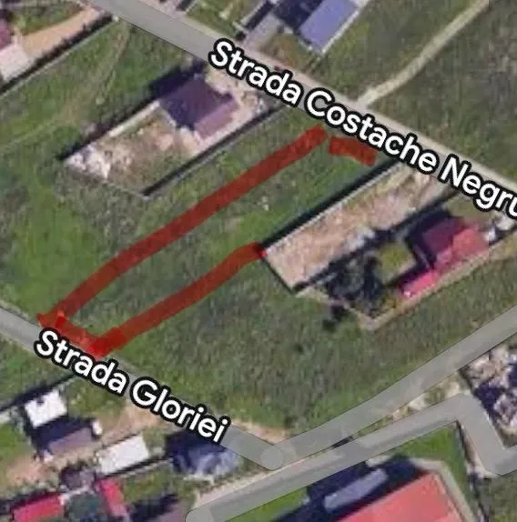 Teren intravilan cu iesire la doua strazi Cartier Tismana